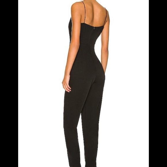 MORE TO COME Heidi Cami Jumpsuit in Black - Picture 2 of 4